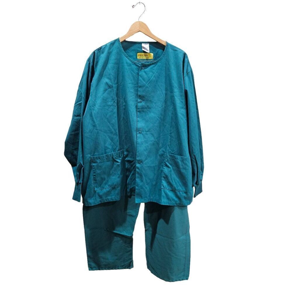 Medline XXXL scrub set 27 green